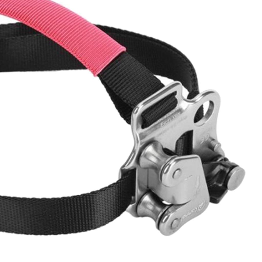 Outdoor Foot Ascender Tree Rock Climbing Riser Mountaineering Carving Rope Gear