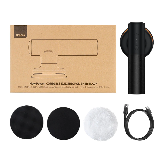 Máy đánh bóng ô tô Baseus New Power Cordless Electric Polisher- hàng chính hãng