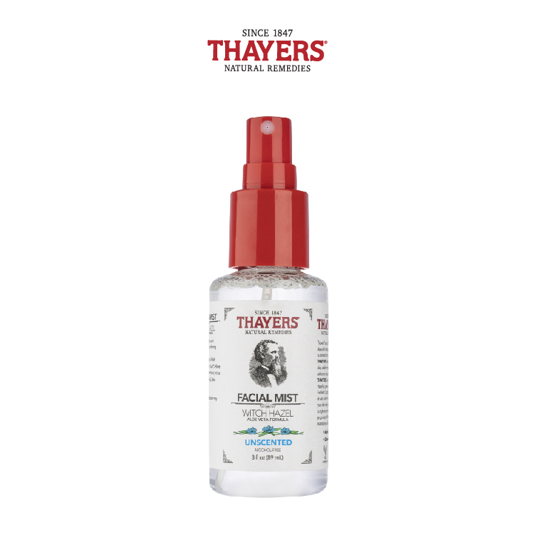 Nước hoa hồng không cồn THAYERS - Không mùi - dạng xịt 89ml