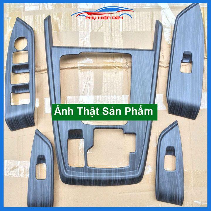 Ốp nội thất CX8, CX-8 2019-2020-2021-2022 vân đá nhựa ABS bảo vệ chống trầy xước và làm đẹp xe
