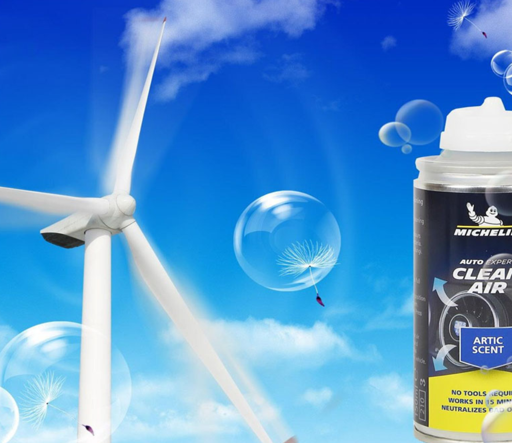 Chai xịt vệ sinh - khử mùi và khử trùng máy lạnh Michelin W31449