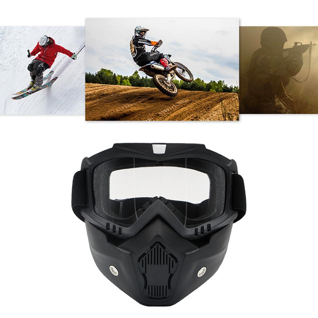 2x Outdoor Sports Motorcycle Goggles Ski Riding Motocross Cycling Anti-fog