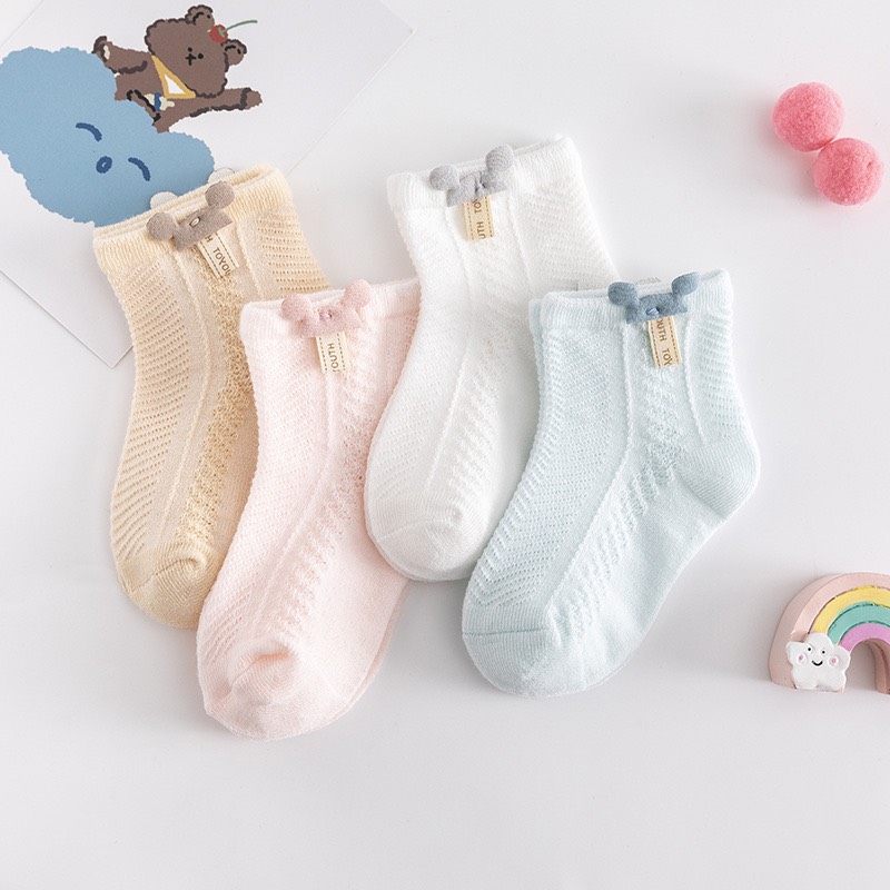 Tất vớ lưới ngắn/đùi dễ thương cho bé có nhiều size Baby socks