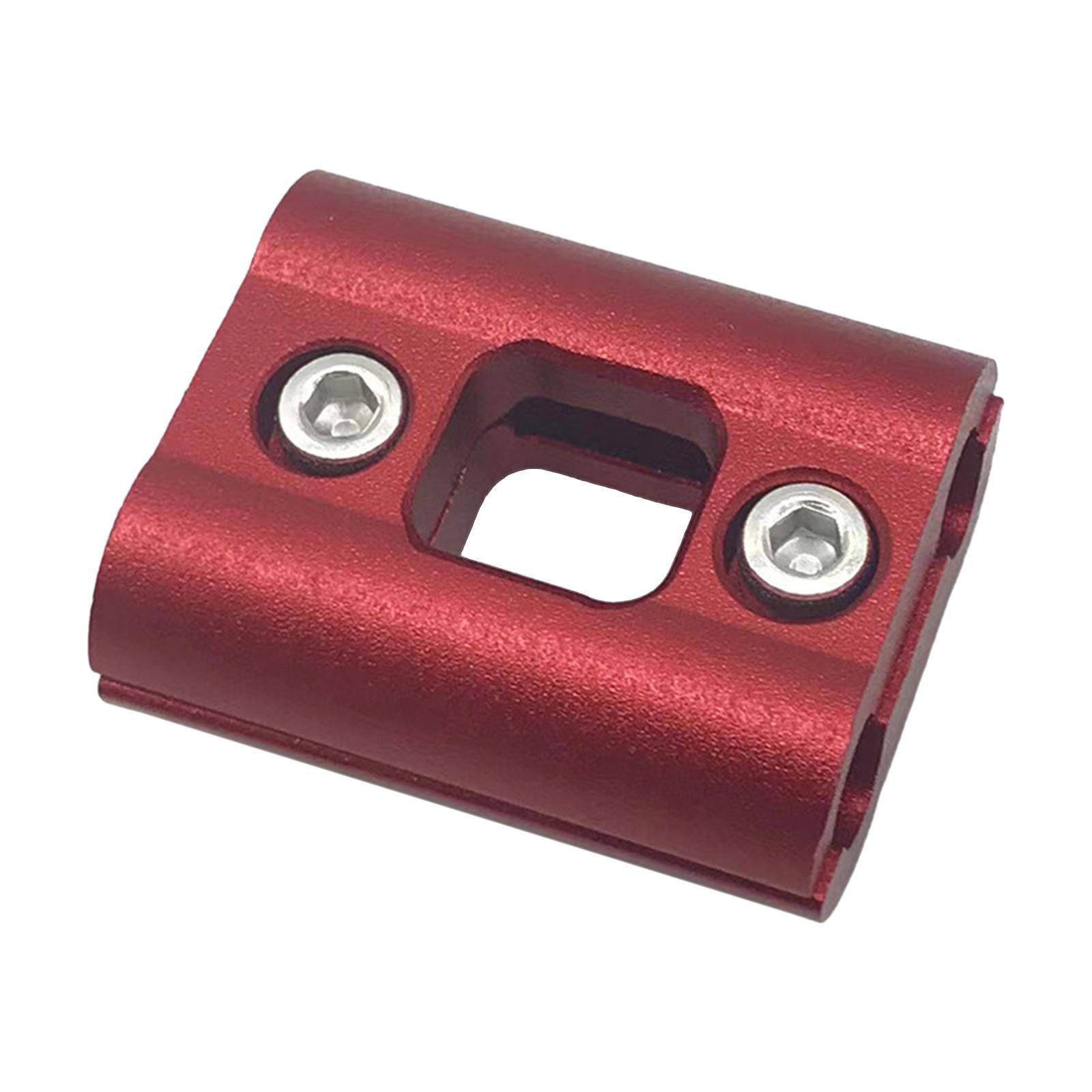 Universal Hose Separator Clamp Fuel Hose Divider Red