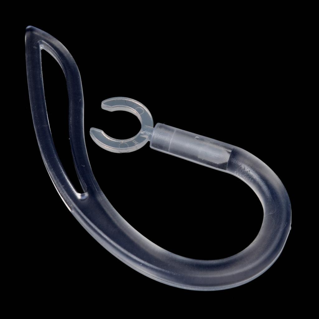 3 Sillicon Earhook Ear Earloop Clip For Bluetooth Headset 7.0mm