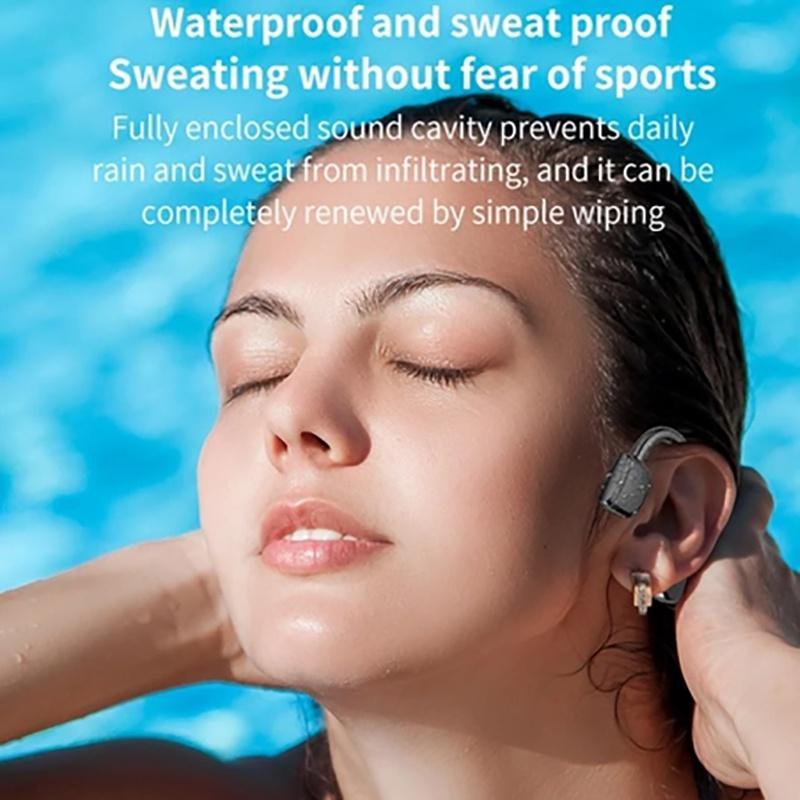 Tai Nghe Bluetooth G2 Truyền Âm Qua Xương Hỗ Trợ Thẻ Nhớ TF