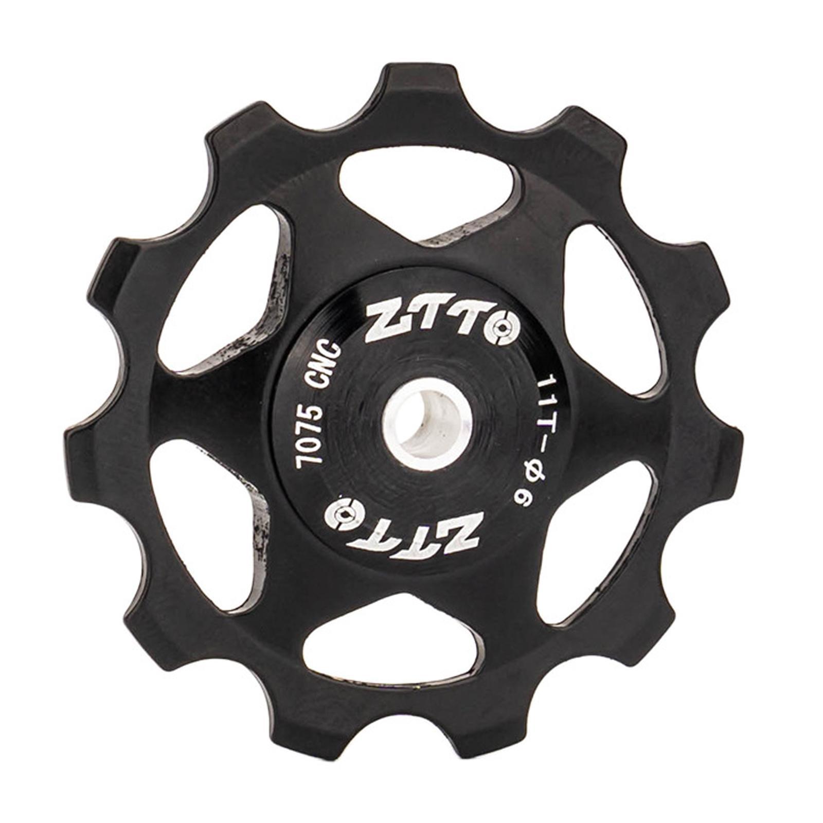 Bike Rear Derailleur Pulley Jockey Wheel Aluminum Alloy Ultralight Universal Bike Accessories Parts BMX Components Road Bike Pulleys Bearing