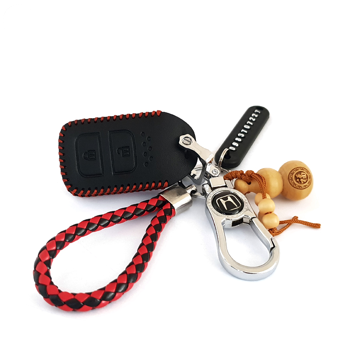 Bao da chìa khoá ô tô Honda 2 nút PKXH-107