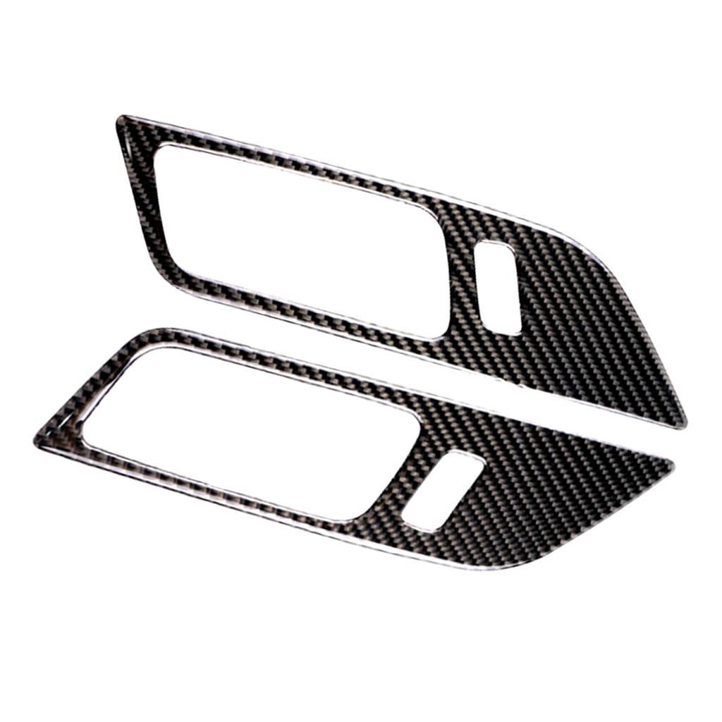 2 Pieces Car Door Handle Bowl Cover Trim For Ford Mustang 2015-2017