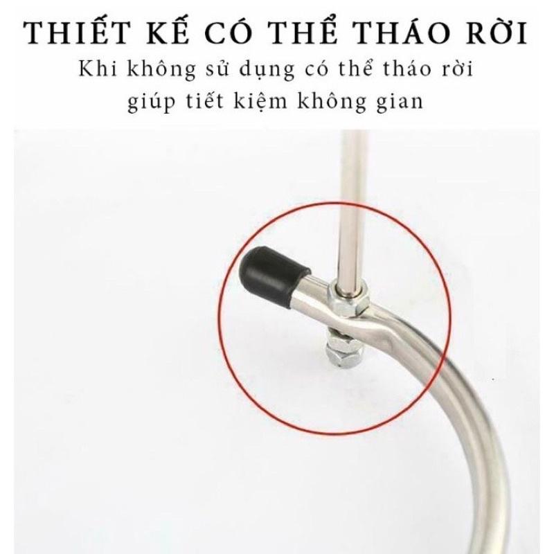 Móc Treo Chăn Màn Inox 304 Đa Năng, Móc Treo Chăn Mền, Phơi Quần Áo, Khăn Chịu Lực Lên Đến 20KG