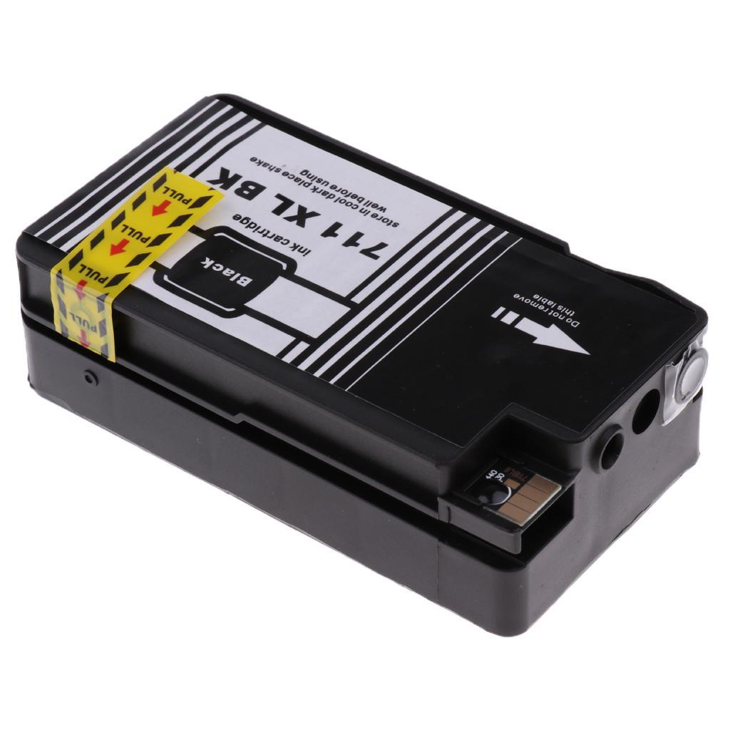 Ink Cartridges 711XL Replacement for HP T120 24-in ePrinter Black