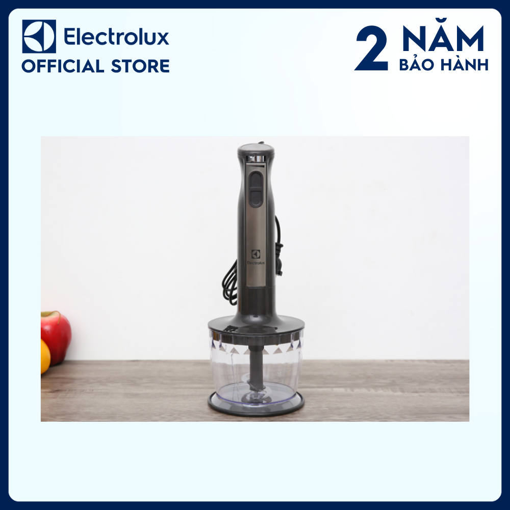 Máy xay cầm tay đa năng Electrolux - ESTM5417S - công suất mạnh mẽ, lưỡi dao bằng thép không gỉ [Hàng chính hãng]