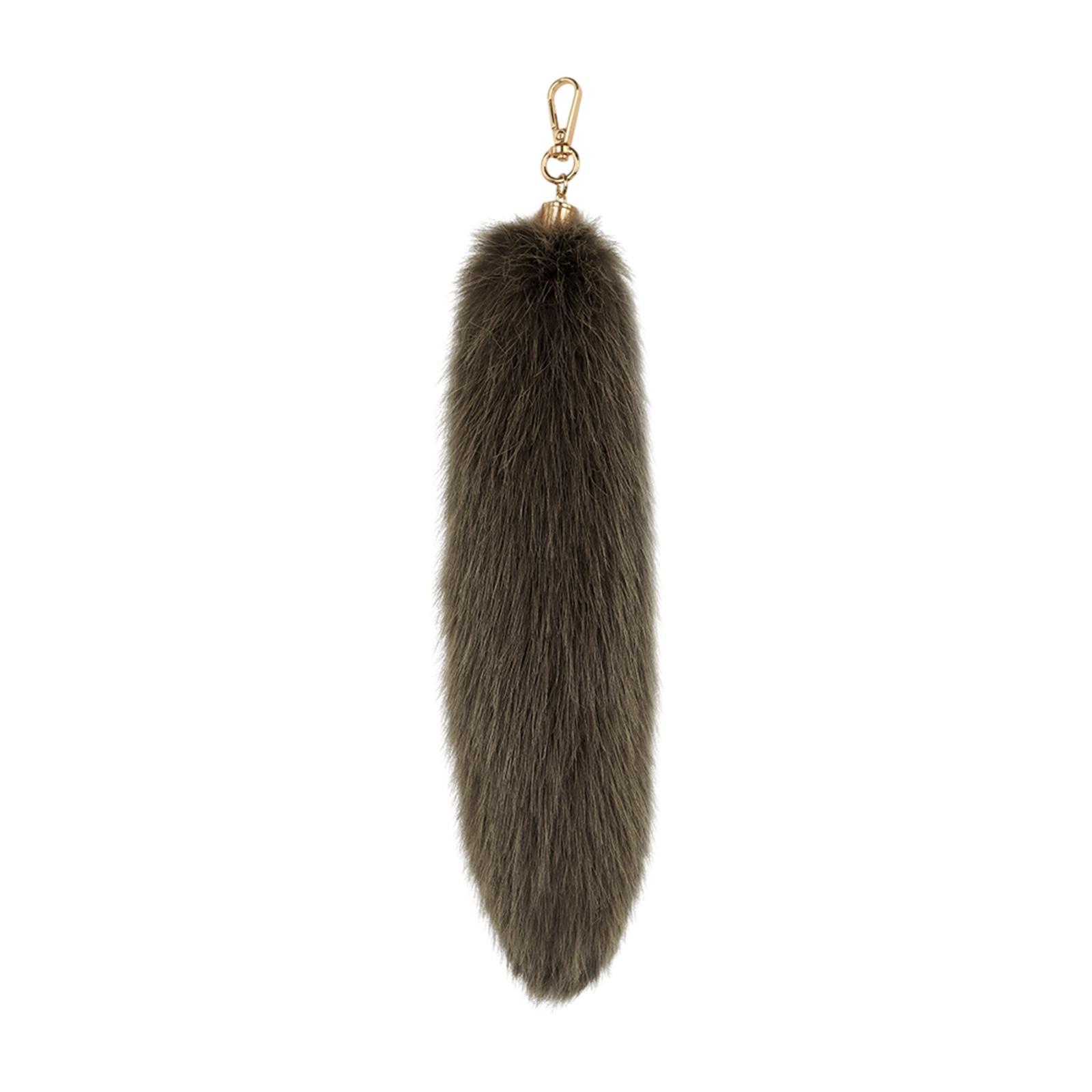Faux  Tails Pendant Plush Tail Keychain Pendant Hanging Pendant Ornament Car Bag Charm Pendant for Wallet, Tote Bag, Handbag, Women Men Gifts