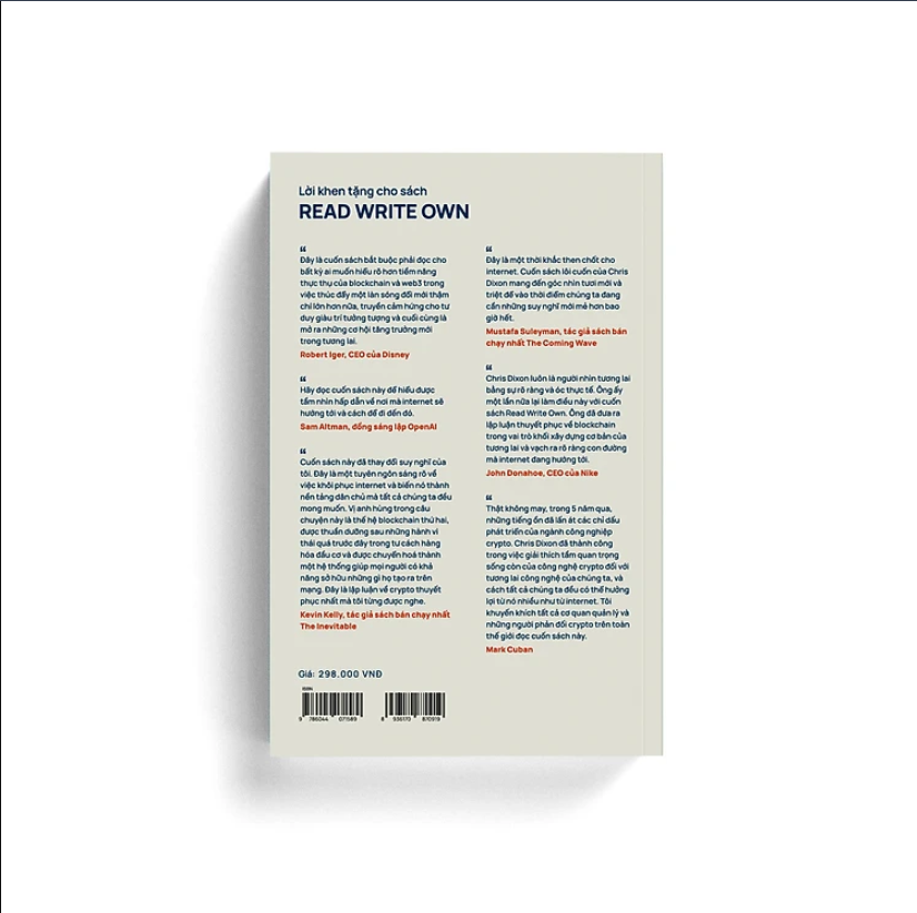 Read Write Own - Kiến tạo kỷ nguyên tiếp theo của Internet
