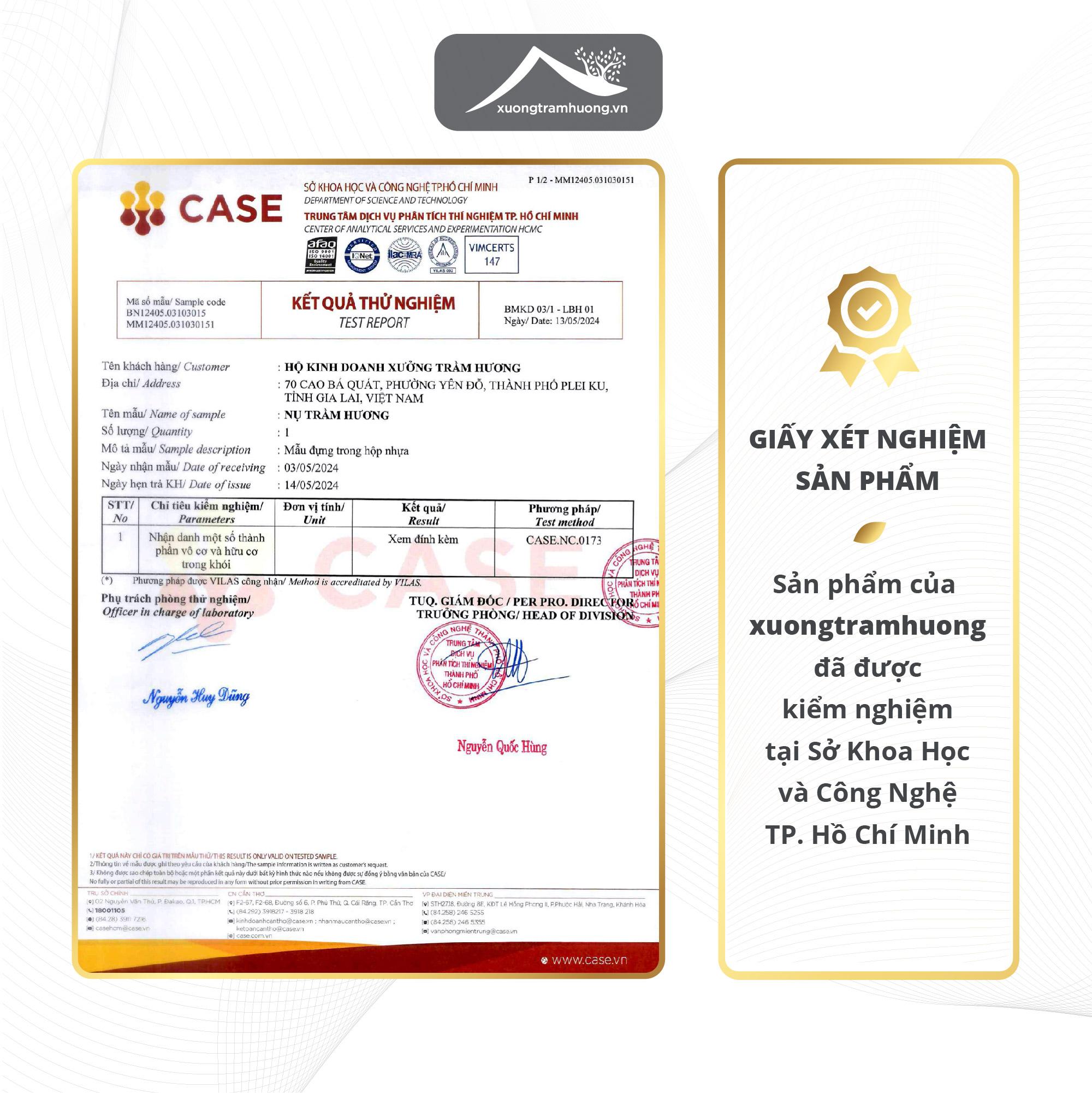 Nhang Trầm Hương Sạch Xưởng Trầm Hương Thơm Đậm An Toàn Hộp 100 Cây Xông Nhà Tẩy Uế