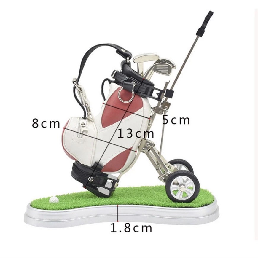 Bộ quà tặng chuyên dụng GOLFẺR hộp đựng bút hình túi đánh golf độc đáo