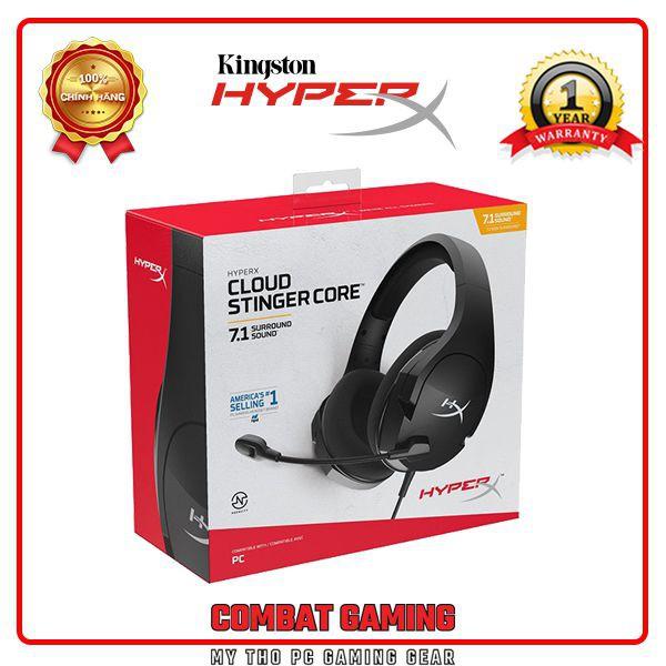 Tai Nghe KINGSTON HYPERX CLOUD STINGER S 7.1 - Hàng Chính Hãng