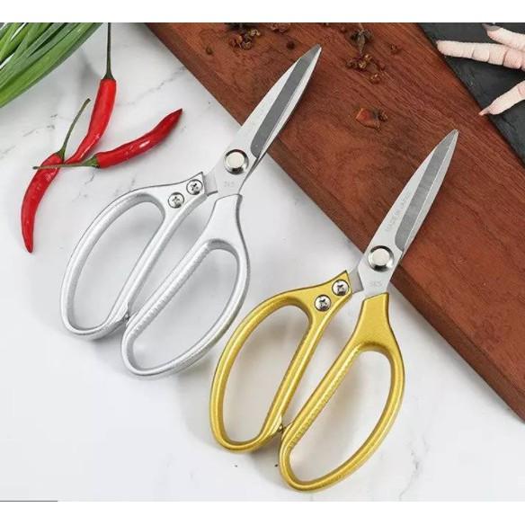 Kéo Cắt Gà - Kéo bếp Inox Cắt Thịt Gà Vịt Siêu Bén