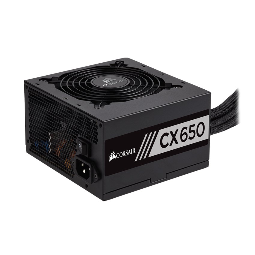 Nguồn máy tính Corsair 650W CX650 80 Plus Bronze - Hàng chính hãng Vĩnh Xuân phân phối