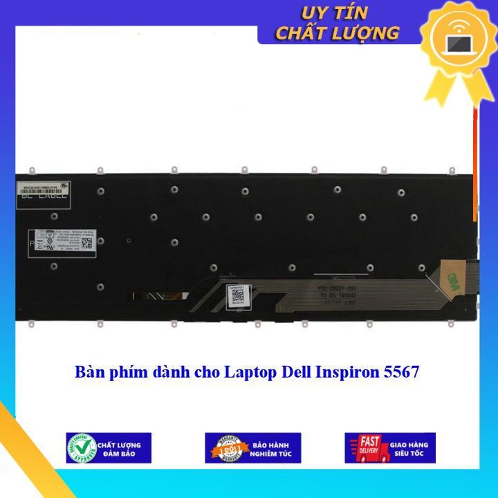 Bàn phím dùng cho Laptop Dell Inspiron 5567 - Hàng Nhập Khẩu New Seal