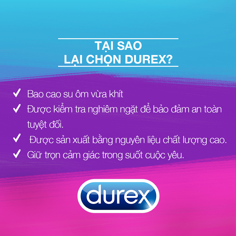 Bao Cao Su Durex Kingtex 3S - Phiên bản Ba Con Sói - 100990830