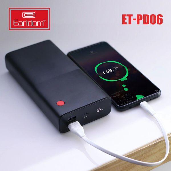 Sạc dự phòng chính hãng Earldom 30000 mAh cao cấp - Hàng chính hãng