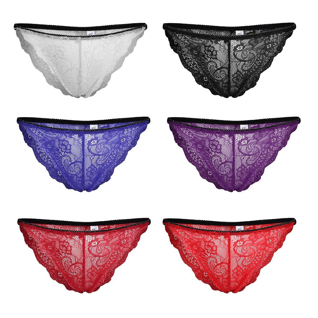 Women Bikini Lace Panties Lingerie Hipster Briefs Underwear - Soft, Comfortable
