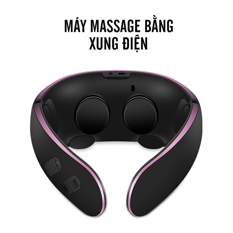 Máy massage cổ vai gáy K.SKIN KD812 massage nóng giúp máu lưu thông và giảm căng thẳng cơ cổ, không dây, tiện lợi mang đi