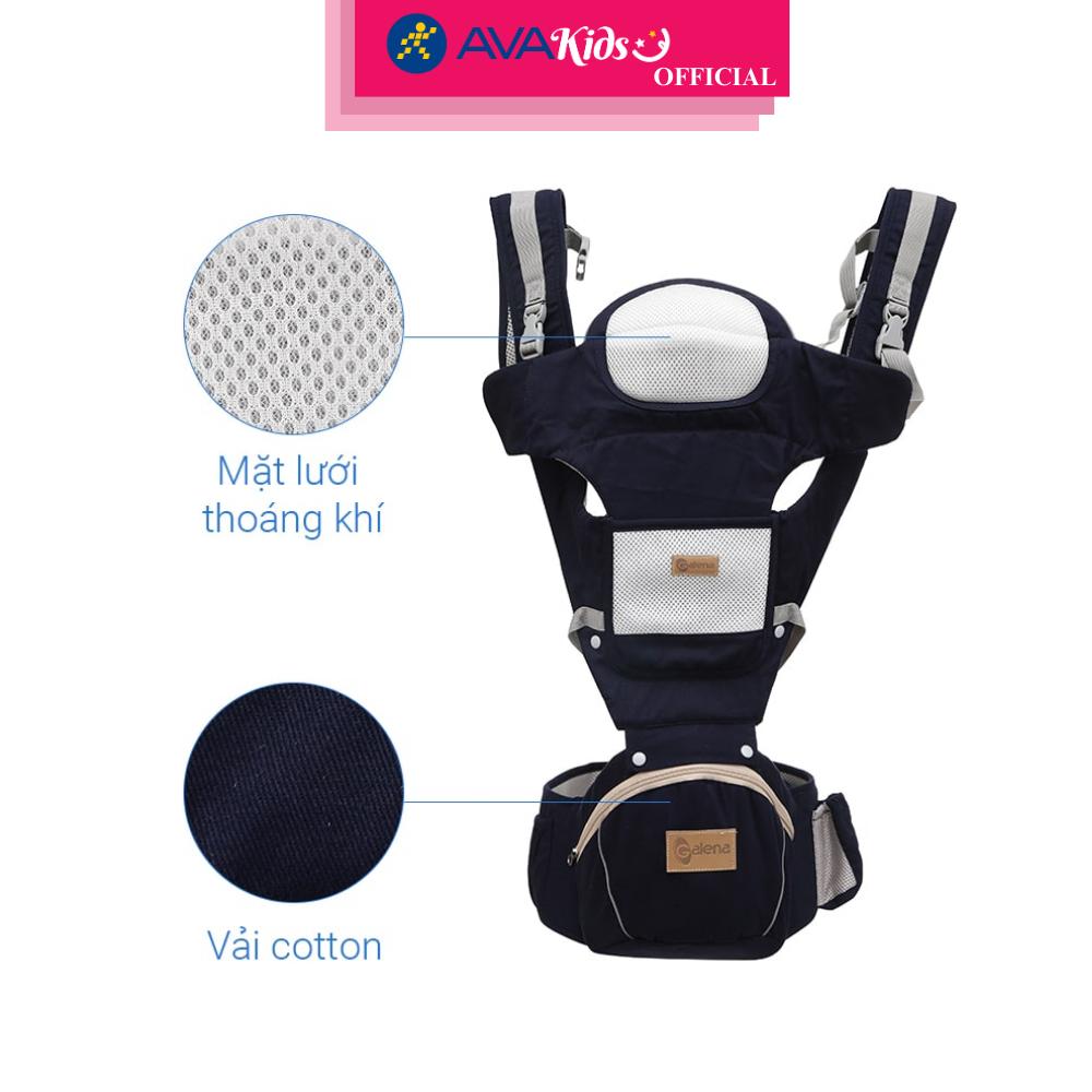 Địu em bé 8 tư thế Galena GA-C01 - Màu ngẫu nhiên (0 - 3 tuổi) - Hàng Chính Hãng