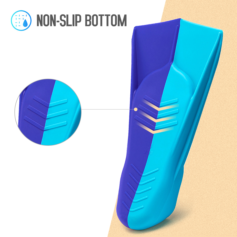 Chân vịt Silicone lặn vây ngắn, nhẹ thoải mái