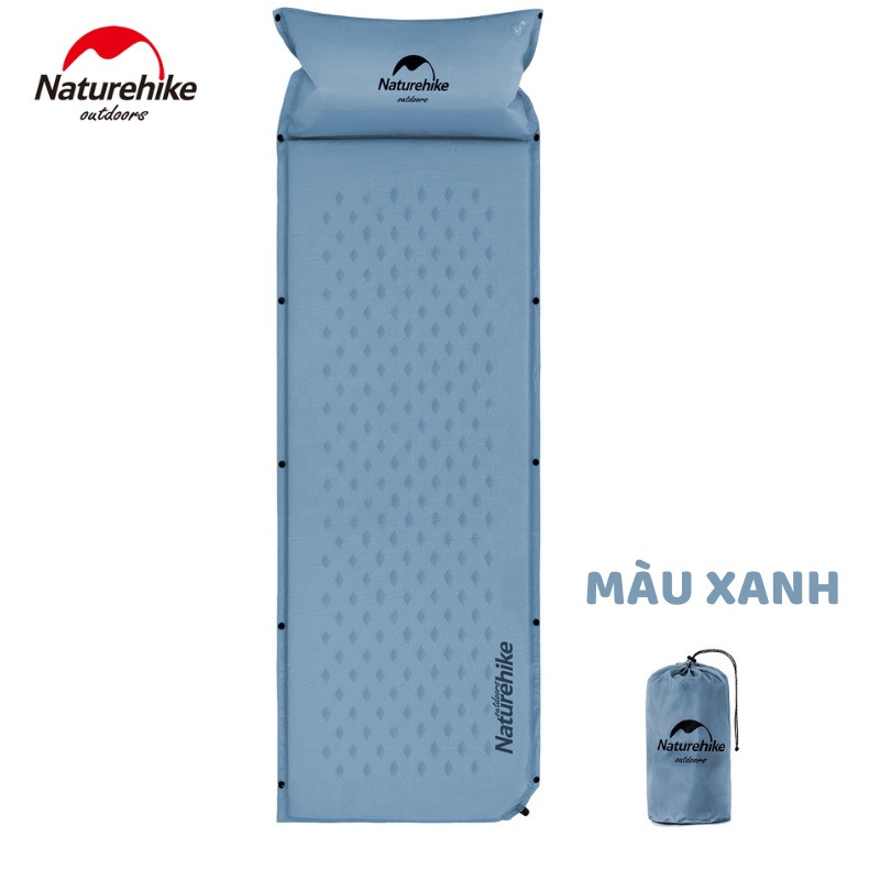 Đệm/Nệm tự bơm hơi kèm gối NatureHike NH15Q002-D