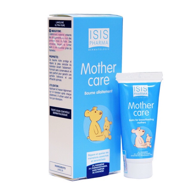 Kem Lót Môi, Nứt Núm Vú ISISPharma Mother Care (15ml)