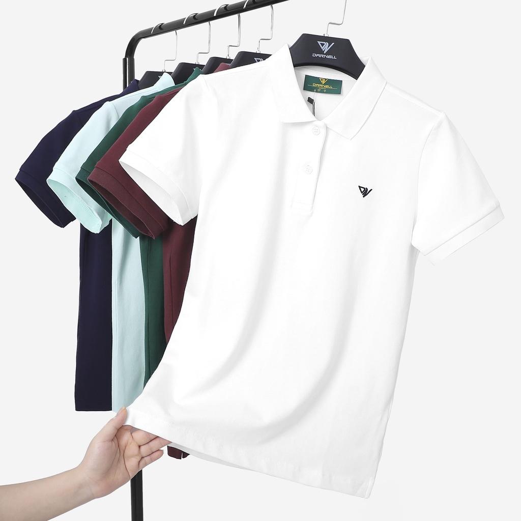 Áo thun có cổ polo nam DARNELL form slimfit tay ngắn chất cotton thấm hút mồ hôi mềm mịn bền đẹp DN2022