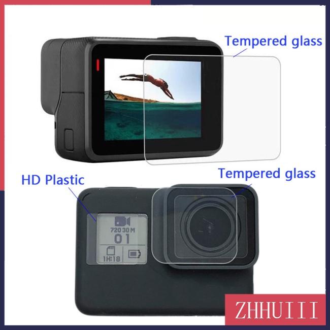 Kính Cường Lực PULUZ Bảo Vệ Màn Hình Máy Ảnh Gopro Hero 5 6 7
