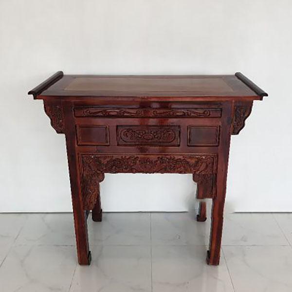 Bàn Thờ Phật, Bàn Thờ Gia Tiên, bàn cúng gỗ, bàn thờ gia đình gỗ tràm Trang Trí Nhà Decor Phòng Decor - Mẫu 2 tầng