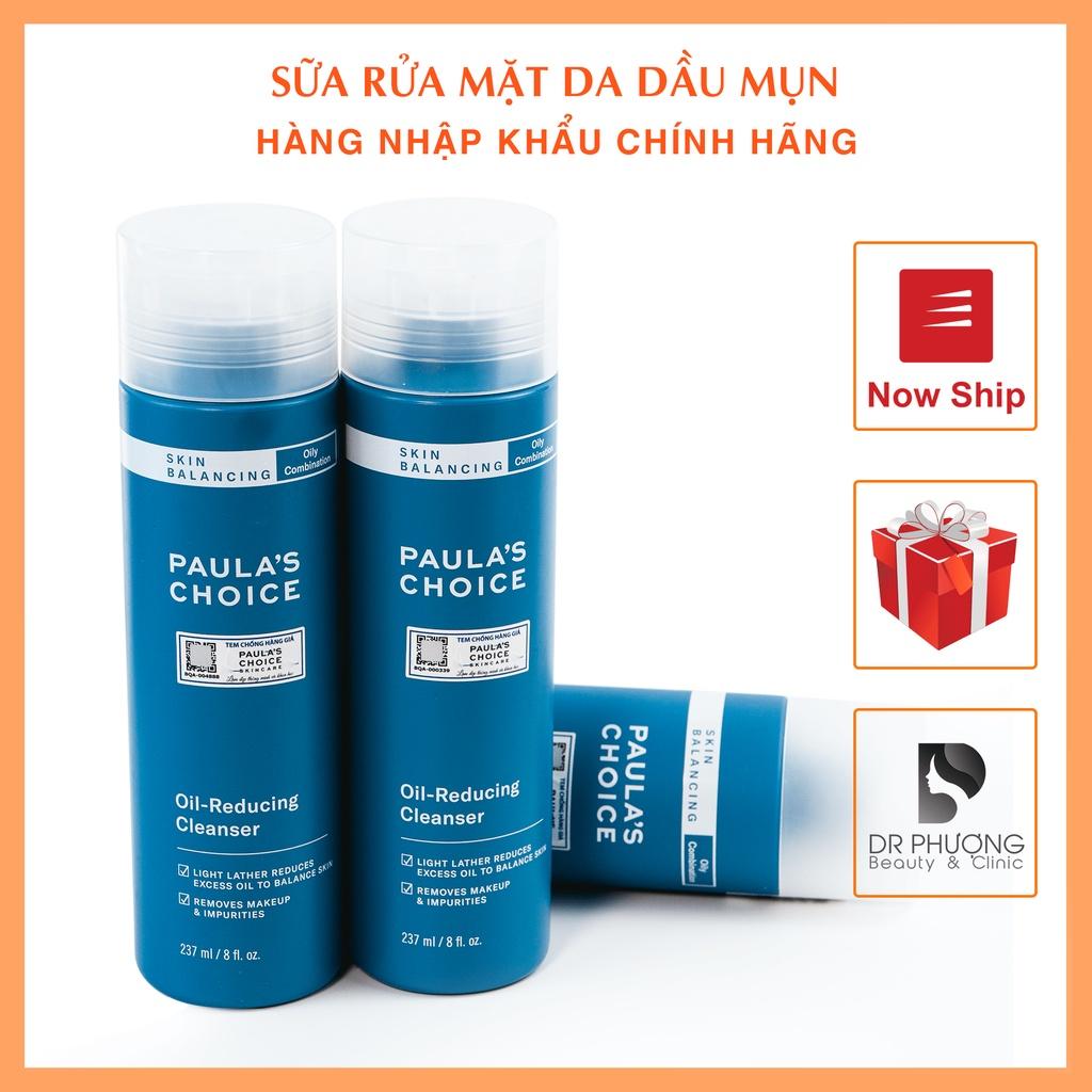 Sữa rửa mặt cho da dầu, da hỗn hợp Paula's Choice Skin Balancing Oil-Reducing