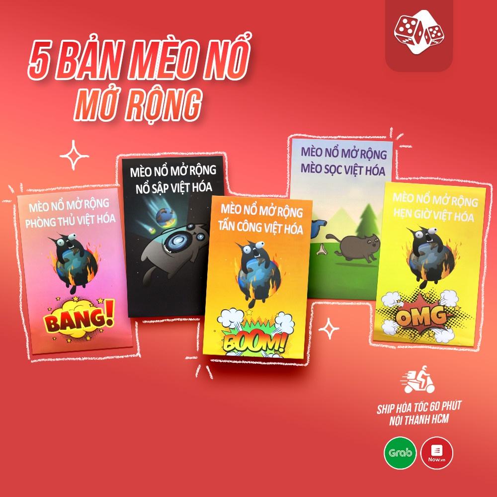 BÀI MÈO NỔ MỞ RỘNG 5 BẢN VIỆT HÓA ( chơi cùng mèo nổ cơ bản )