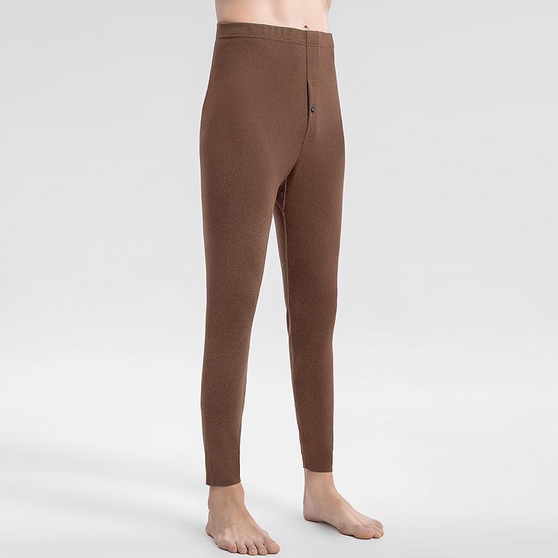 Quần Lót Sinh Nhiệt Đáy Nam Nhung Ấm Áp Mùa Đông Nhà Quần Lót Oversize 4XL Liền Mạch Thoải Mái Thoáng Khí Độ Đàn Hồi Đơn Giản