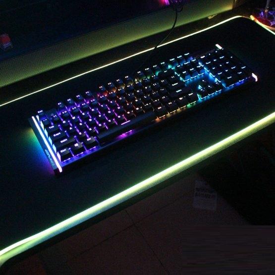 Miếng lót chuột Led RGB size to 80X30X4mm thiết kế hiện đại