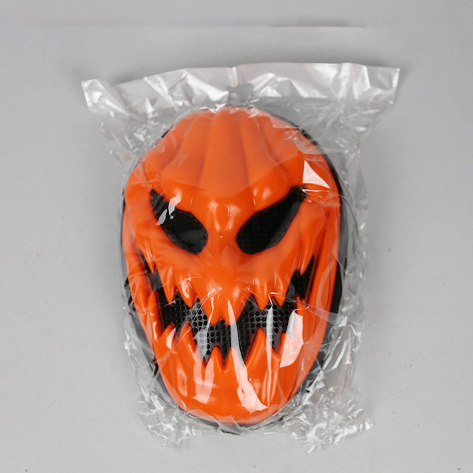Halloween Pumpkin Head Props Full Face Cover for Fancy Dress Show Party