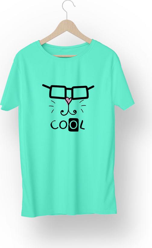 Áo Thun Couple Unisex ATLAN Form Rộng Hàn Quốc Mã TK38 Màu Xanh Ngọc - M - XS