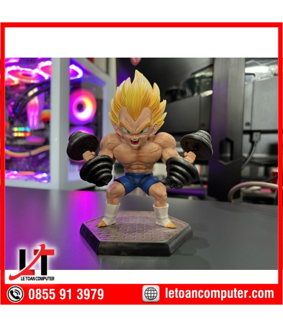 Mô Hình Vegeta Tập Tạ (Figure Dragon Ball) - 17CM