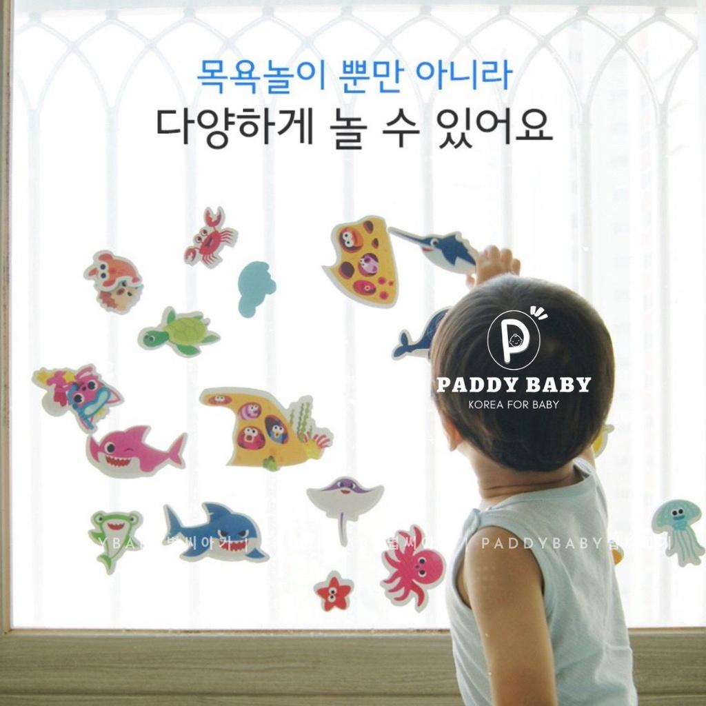 BỘ 23 TẤM ĐỒ CHƠI NHÀ TẮM PINKFONG KOREA AN TOÀN CHO BÉ - MADE IN KOREA