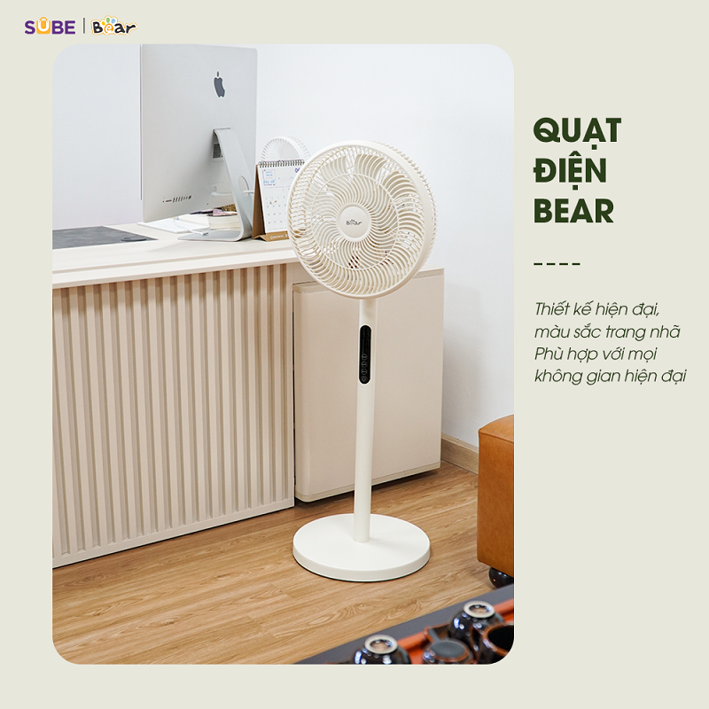 Quạt điện cao cấp Bear SB-QC47K Hàng chính hãng