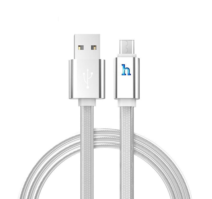 Cáp Sạc Hoco UPL12 Plus Micro USB Sạc Nhanh 1,2m - Giao Màu Ngẫu Nhiên - Hàng Nhập Khẩu