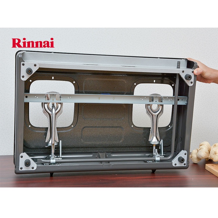 Bếp gas 7 tấc Rinnai RV-740A (GR), Đầu đốt chén đồng - Hàng chính hãng