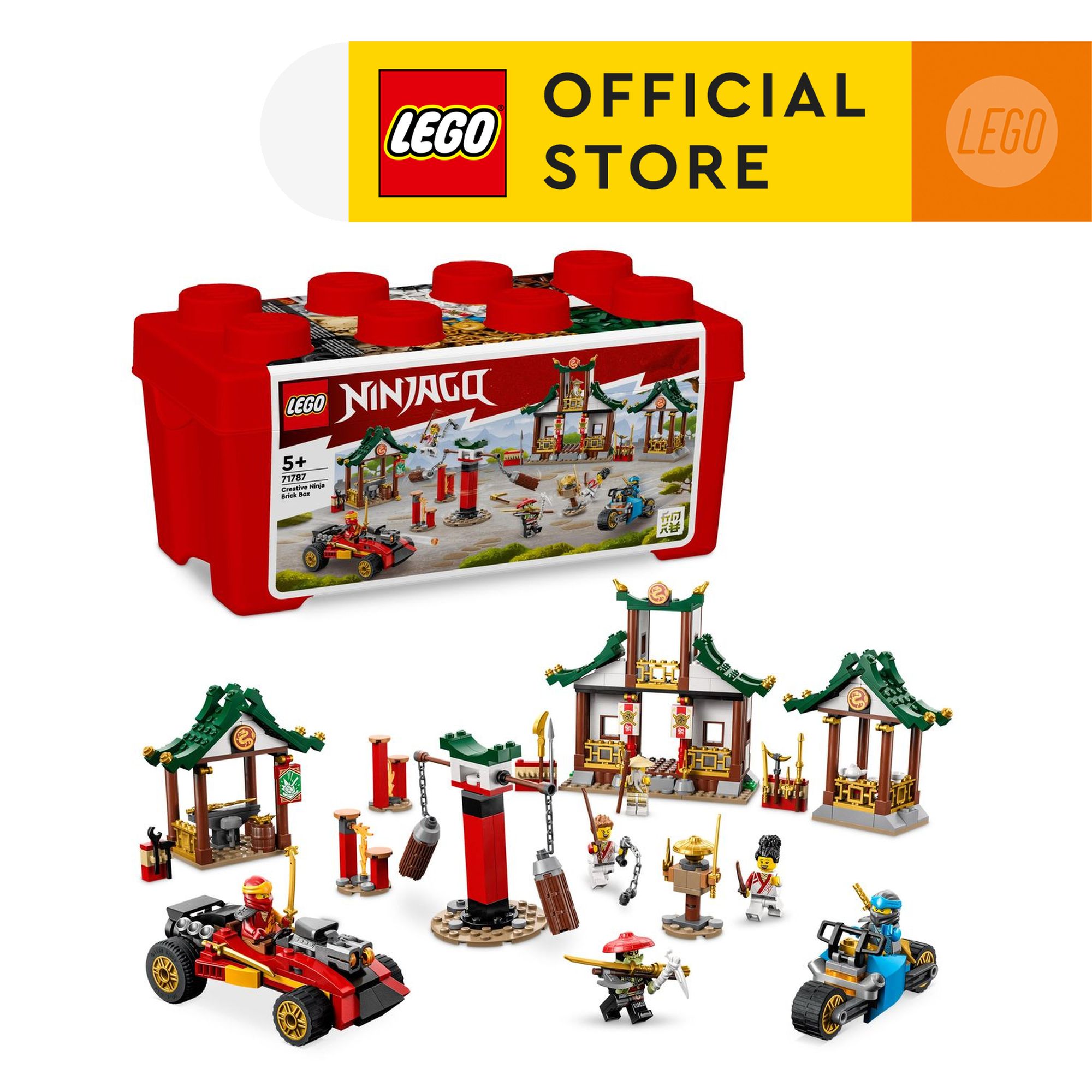 LEGO Ninjago 71787 Thùng Gạch Sáng Tạo Ninjago