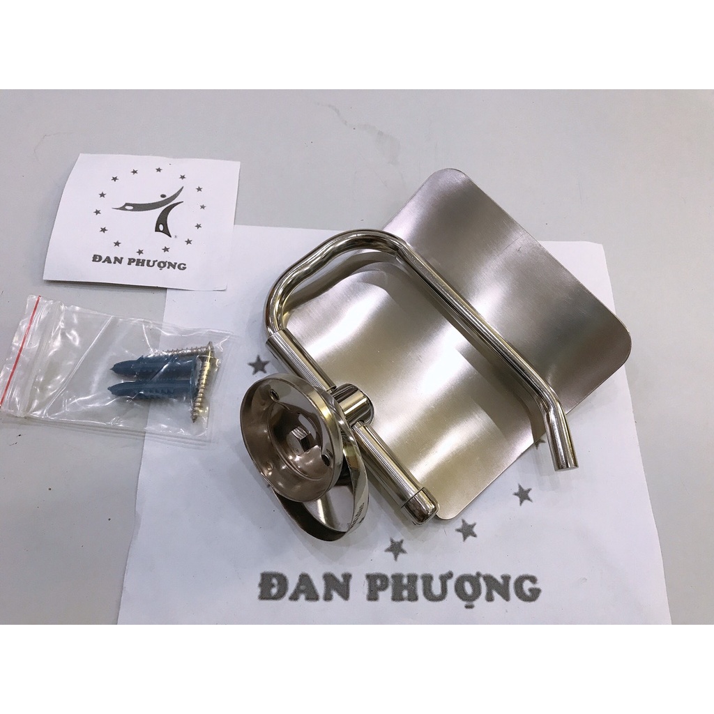 Lô giấy vệ sinh inox 304 cao cấp - V1 1003