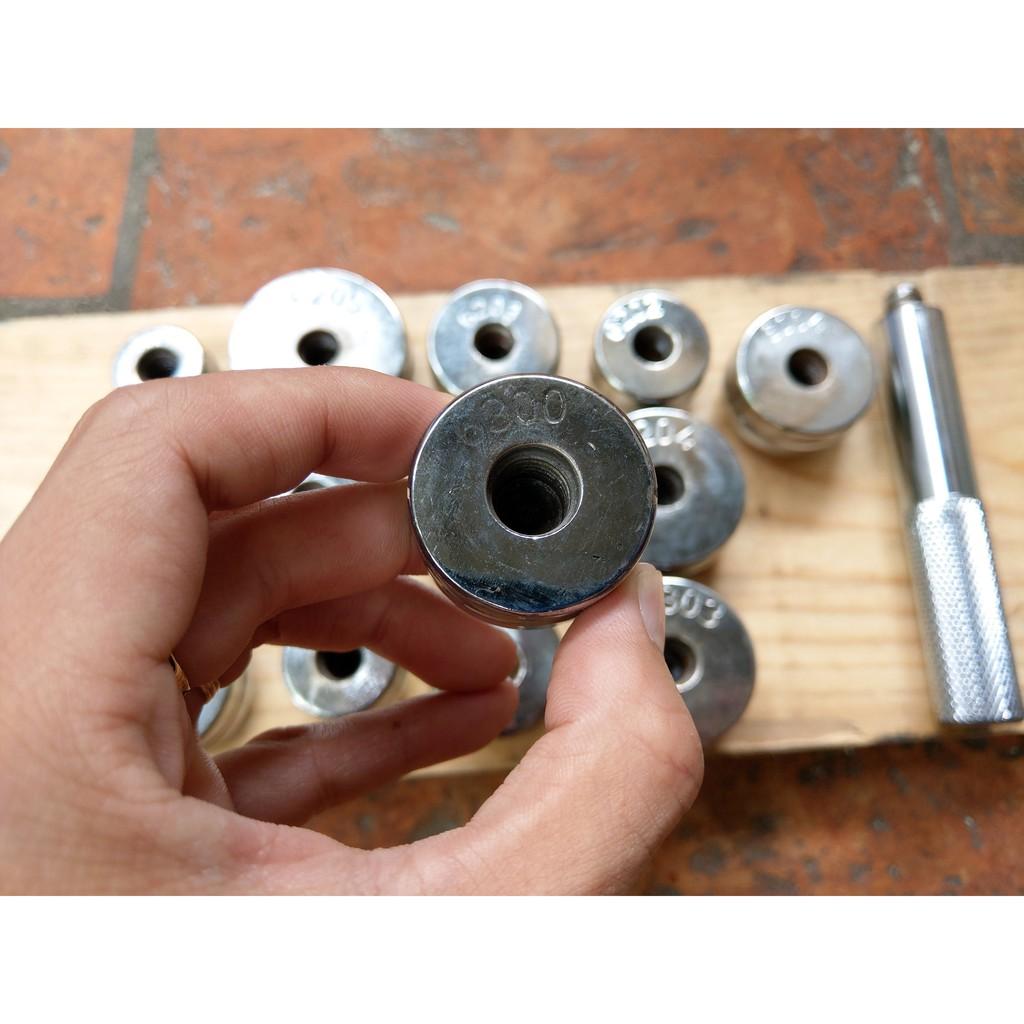 Bộ đóng Bạc Đạn 14 món CNC thép không gỉ