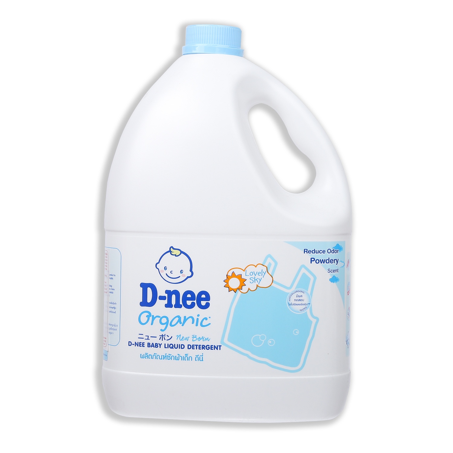 Nước giặt quần áo cho bé D-nee Organic 3000ml Thái Lan